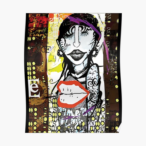 Tattoo Lady Poster