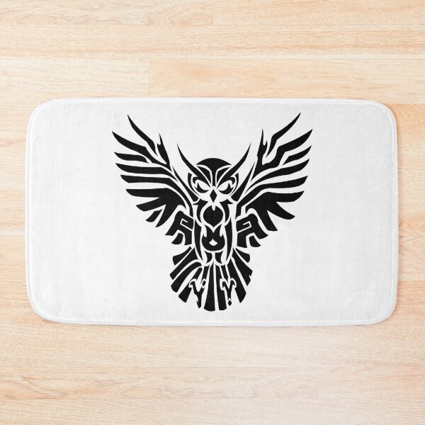Item preview, attacking owl tattoo designed and sold by si3iy.