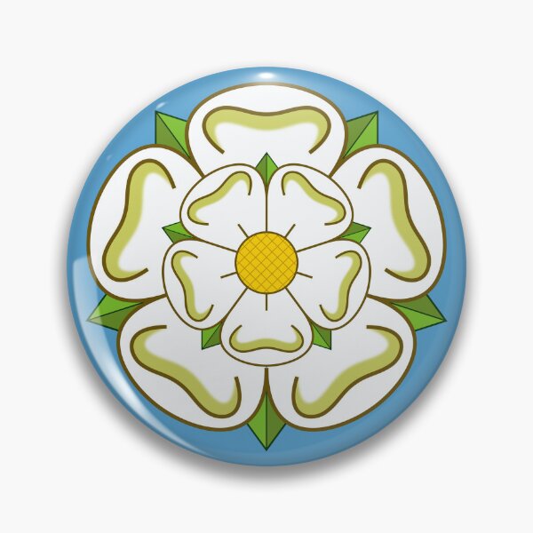 Item preview, Yorkshire County Flag - White Rose of York designed and sold by SolarCross.