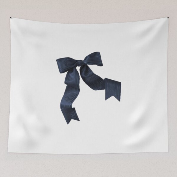 Item preview, Velvet Bow Barrette - Sky designed and sold by zarabukhari.