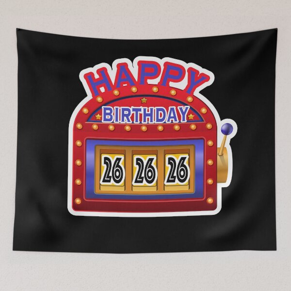 Item preview, happy birthday 26 designed and sold by DE-Couple.