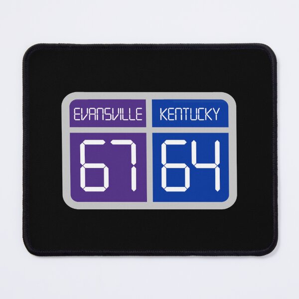 Item preview, University Of Evansville Vs Kentucky Scoreboard Sticker designed and sold by gloria1os.