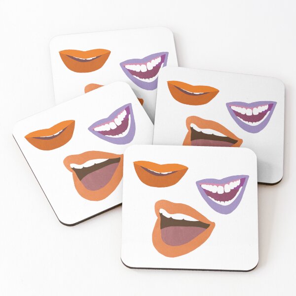 Item preview, mouths designed and sold by Rebekka  Schönefuß.