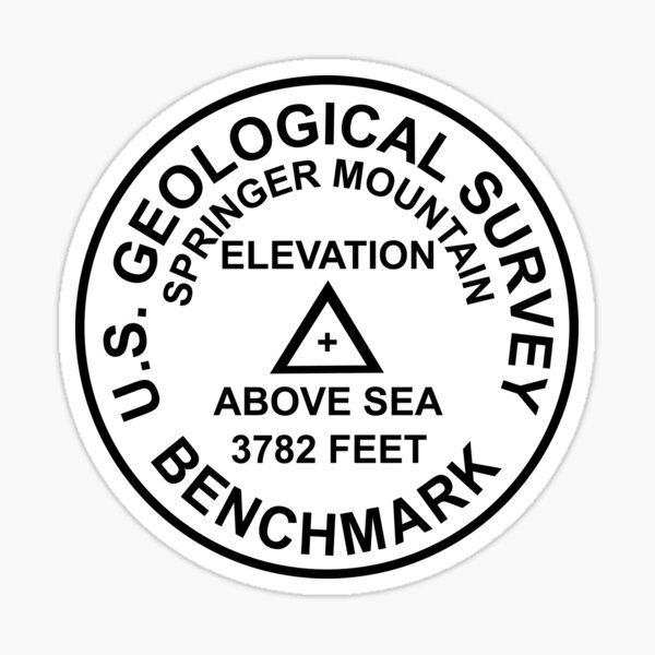 Item preview, Springer Mountain, Georgia USGS Style Benchmark designed and sold by topou.