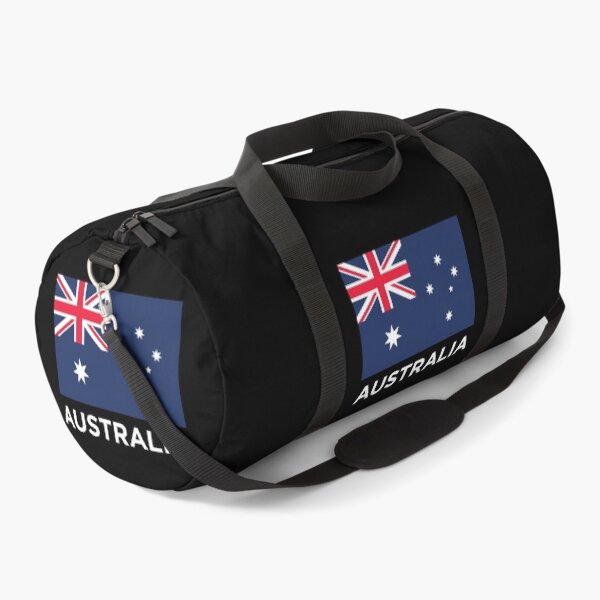 Item preview, Australia Flag With Text (On Black) designed and sold by STUDIO-72.