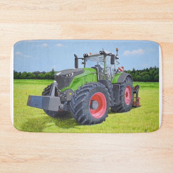 Item preview, Green Tractor in Field designed and sold by SandraWarmerdam.