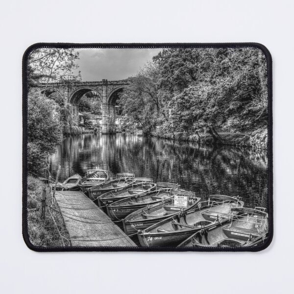Item preview, knaresborough Viaduct And River Nidd Black And White designed and sold by Paul Thompson Photography.