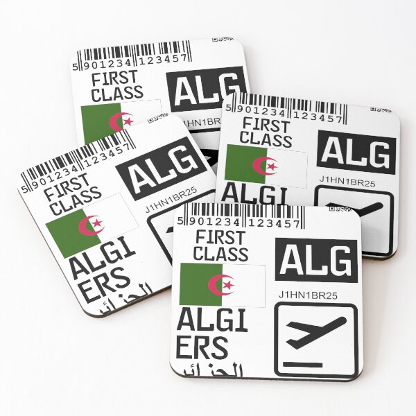 Item preview, Algiers Houari Boumediene International Airport designed and sold by Travellerz.