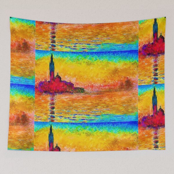 Item preview, San Giorgio Maggiore at Dusk by Claude Monet (Digitally enhanced by WatermarkNZ Press) designed and sold by CristalleLisa.