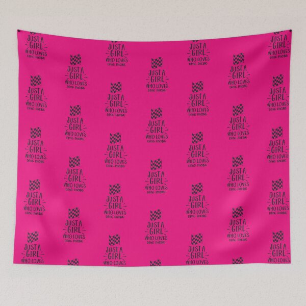 Item preview, Drag Racing Girl t shirt, 'Just a girl who loves Drag Racing' Drag Racing Girl Clothes designed and sold by BoganSlogan.