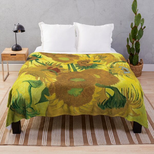 Item preview, sunflowers Vincent Van Gogh 1889 designed and sold by AntiqueGallery.
