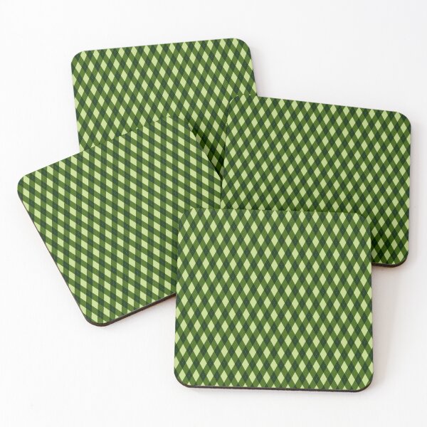 Item preview, Irish Green Argyle Diamond Pattern designed and sold by Candice Davis.