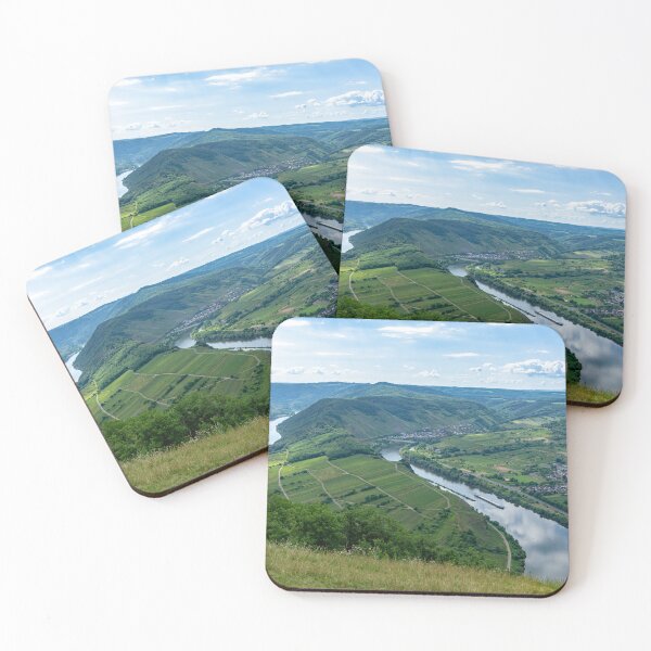 Item preview, View of the Moselle - Moselle loop - Germany - Travel photography designed and sold by MarionsArt.