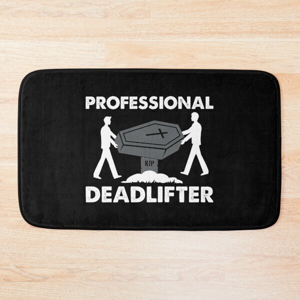 Item preview, Professional Deadlifter Funny Funeral Director Mortician designed and sold by StrongShirts.