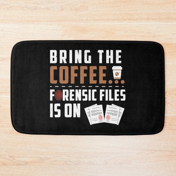 Item preview, Funny Forensic Science For A Crime Investigator Coffee Lover designed and sold by StrongShirts.