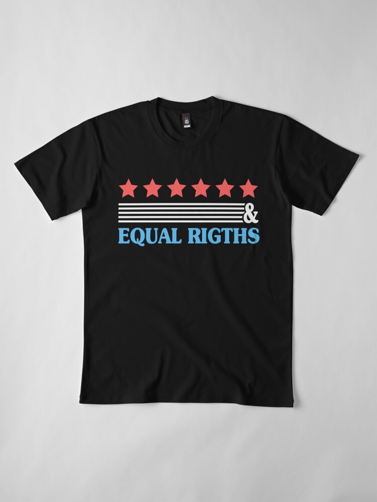 Disover Stars Stripes And Equal Rights American Flag 4th Of July T-Shirt