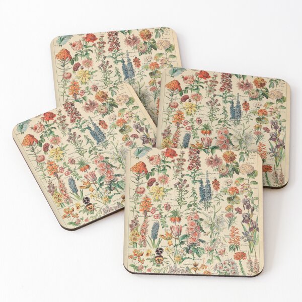 Item preview, Larousse vintage adolphe millot fleurs 1800s designed and sold by AntiqueGallery.