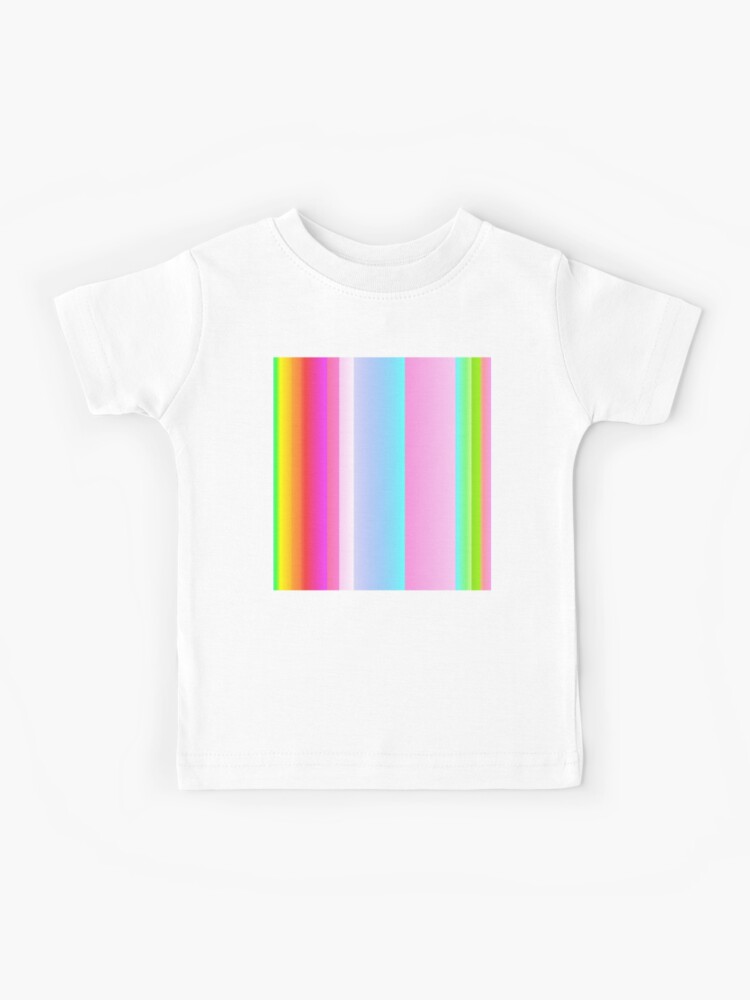 Vivid pattern, colorful aesthetic color palette Kids T-Shirt for Sale by  lausn
