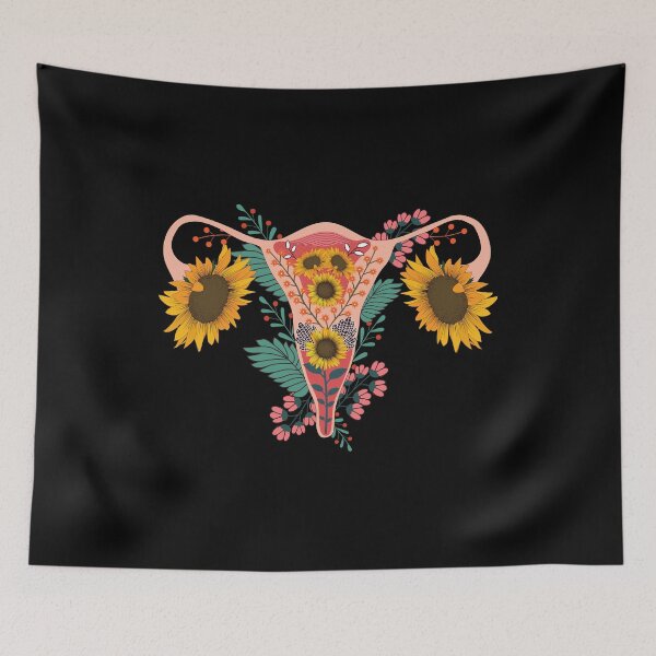 Item preview, Reproductive System with Flowers designed and sold by badretop.