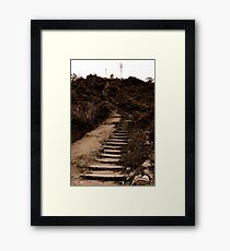 Stair Framed Print