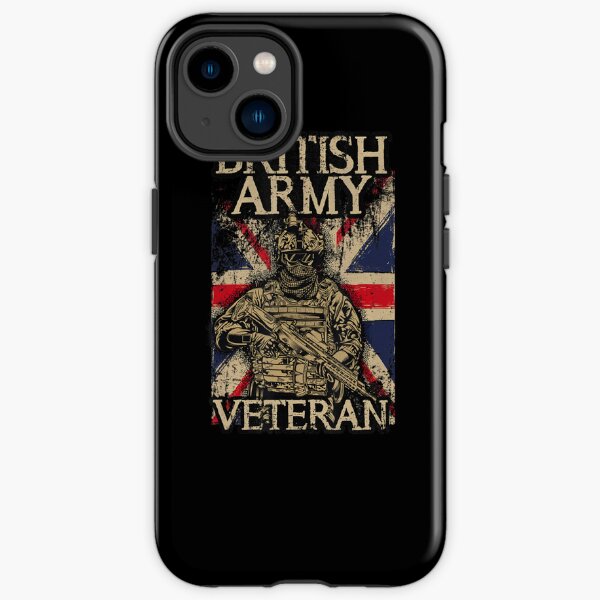 British Army Veteran Soldier Union Jack Flag Uk Armed Forces iPhone Tough Case