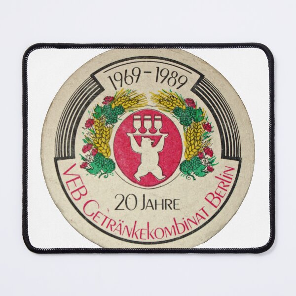 Item preview, East German Beer Coasters - Beer and Soda No18 designed and sold by Cult45one.