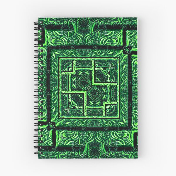 Item preview, puzzle and maze aurora northern lights inspired square format design  designed and sold by mister-john.
