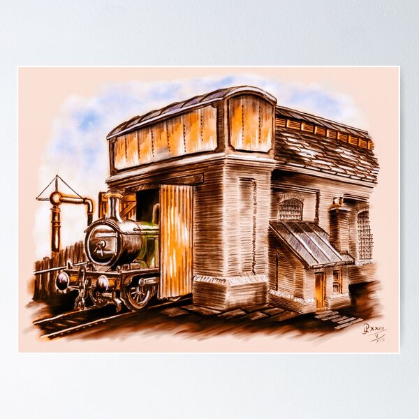 Item preview, 517 Tank on Shed designed and sold by Rasendyll.