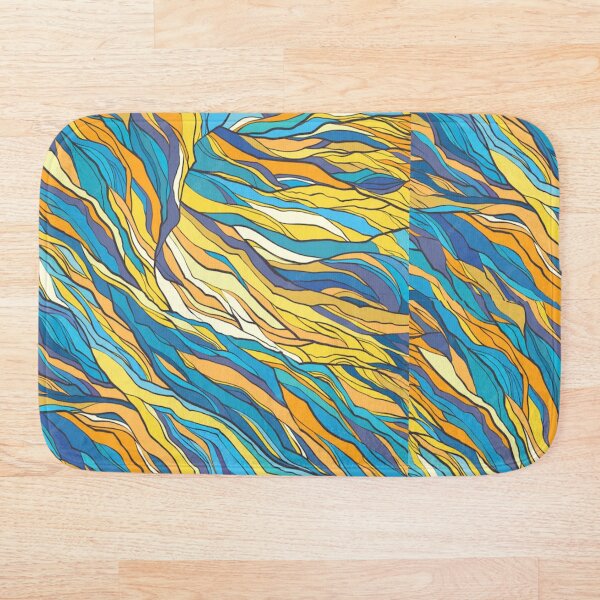 Item preview, Color abstract hand-drawn seamless pattern designed and sold by Fenix2.