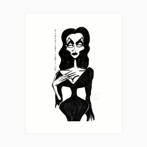 Vampira print
