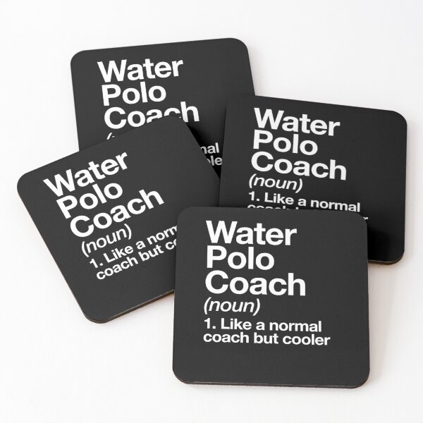 Item preview, Water Polo Coach Funny Definition Design Trainer Gift Design Sticker designed and sold by verarheaf9.