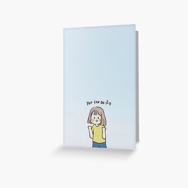 You can do it Greeting Card