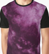Magenta Sky Graphic T-Shirt
