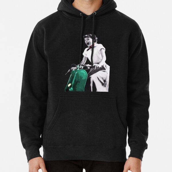 Audrey Hepburn Römischer Feiertag Hoodie