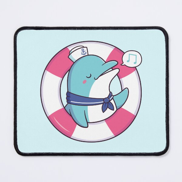 Item preview, Cute Singing Dolphin Sailor designed and sold by rustydoodle.