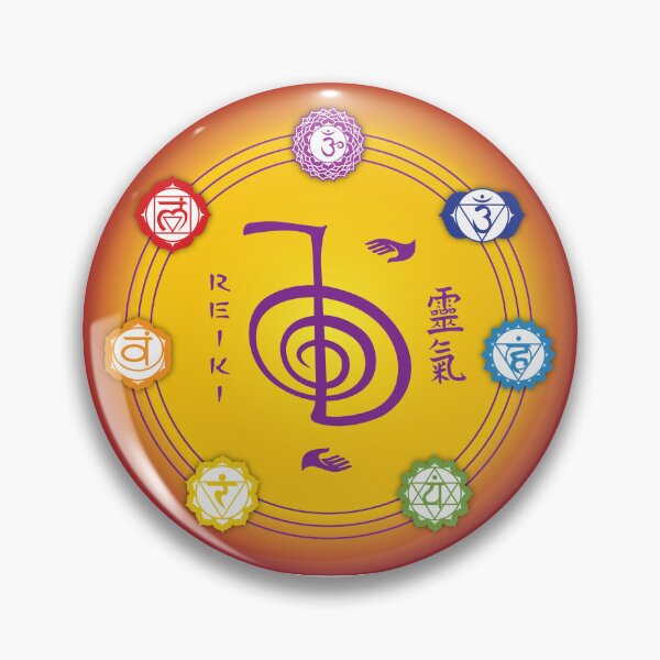 Item preview, Cho-Ku-Rei Symbol and The Seven Chakras designed and sold by marcosty.