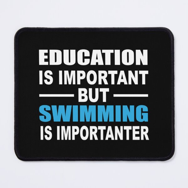 Item preview, Swimming Is Importanter Classic T-Shirt designed and sold by krnnvrstacy.