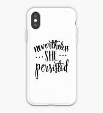She Persisted iPhone Case