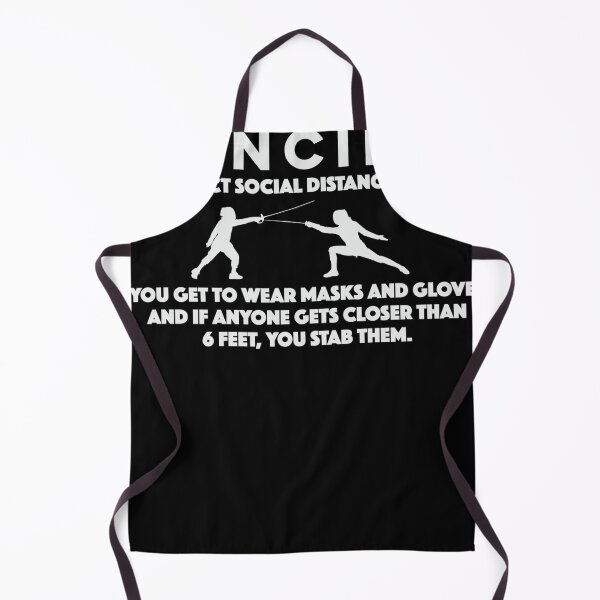 Item preview, Fencing - Perfect Social Distancing Sport Funny Pun designed and sold by glindautto.