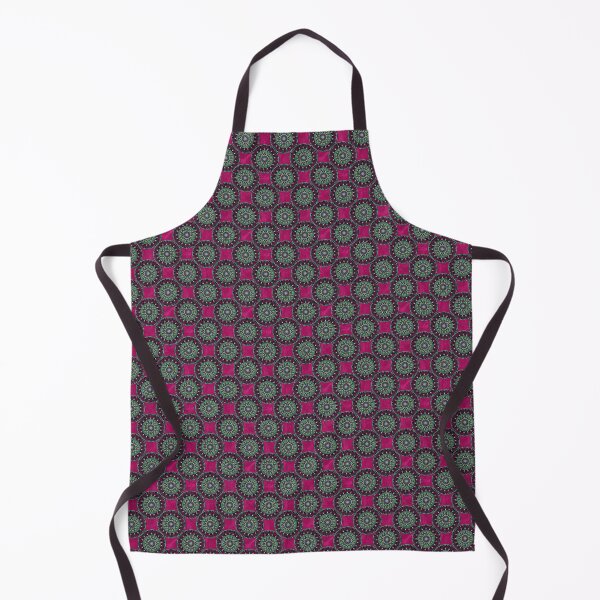Item preview, Pink and Teal Mandala Pink Textured Seamless Pattern designed and sold by Cedarrue.