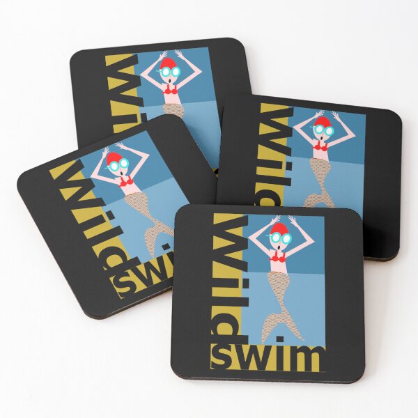 Item preview, Wild Swim Watch Out Mermaids Classic T-Shirt designed and sold by amberk1cira.