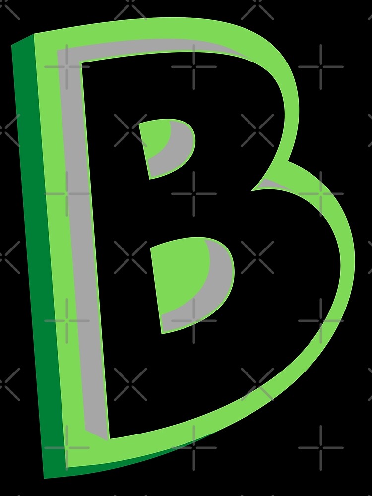 "Comical Letter B Graffiti" Poster For Sale By MMTMK | Redbubble