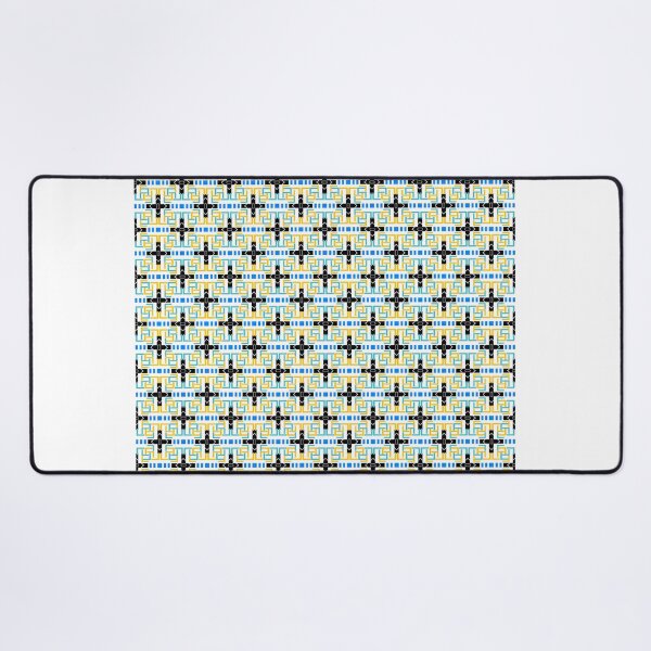 Item preview, The light yellow and green mosaic in fashion seamless pattern designed and sold by MyMemoriesArts.