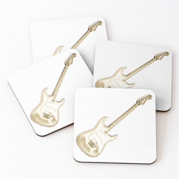 Item preview, Gold Electric Guitar - Gold Series designed and sold by turntiner.