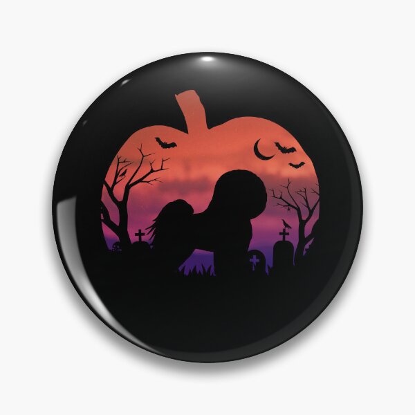 Item preview, Bichon Frise Pumpkin Happy Halloween Cute Dog Gift designed and sold by Guarddogdrive.