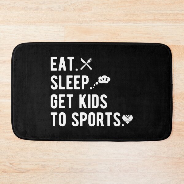 Item preview, Eat Sleep Get Kids To Sports Repeat Funny Working Mom Life designed and sold by haselshirt.