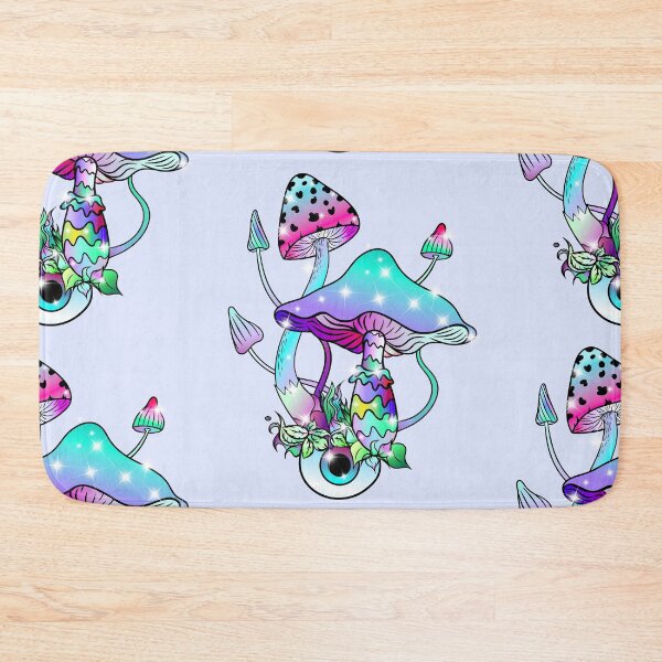 Item preview, Magic Mushrooms Colorful Mushroom Art designed and sold by Ascooepics.