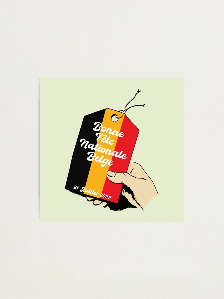 image bonne fête nationale belge