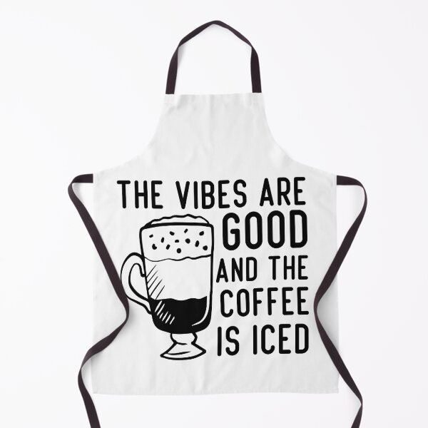 Item preview, The Vibes Are Good And The Coffee Is Iced designed and sold by medbdj.