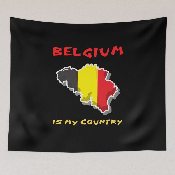 Item preview, Belgium Is My Country designed and sold by The Love Quill.